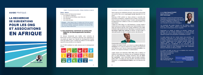 E-BOOK Guide Pratique : La recherche de subventions pour les ONG et associations en Afrique
